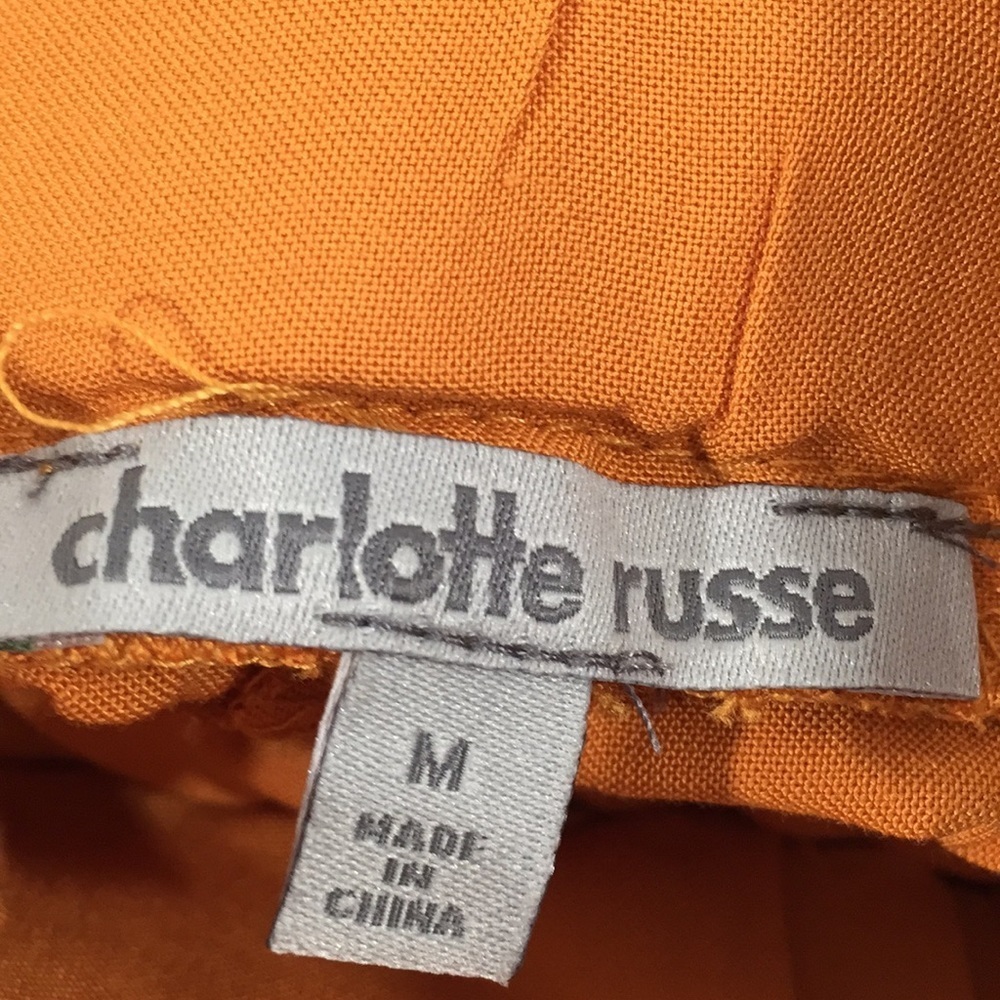 Charlotte Russe Rayon Shorts Brown Pull On NWT - Picture 2 of 5